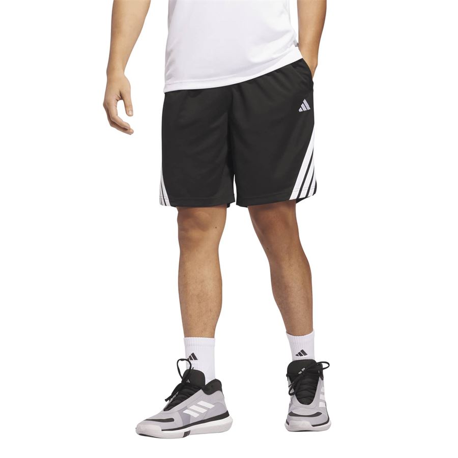 3 Stripes short basket da uomo Adidas | JI7576X